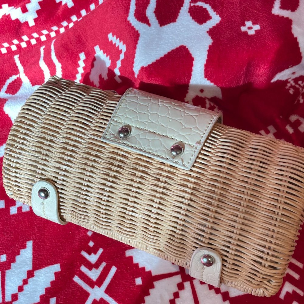 Wicker Handbag - image 4